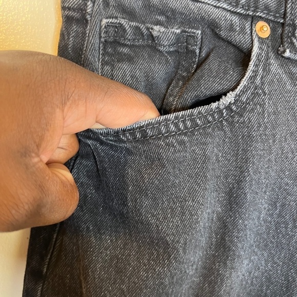 🌹Wild Fable Highest Rise Baggy Jeans Distressed Grunge Hobo Casual Outdoor 0/25 - Picture 9 of 11